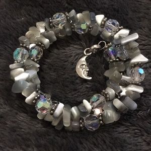 Beaded wrap bracelet